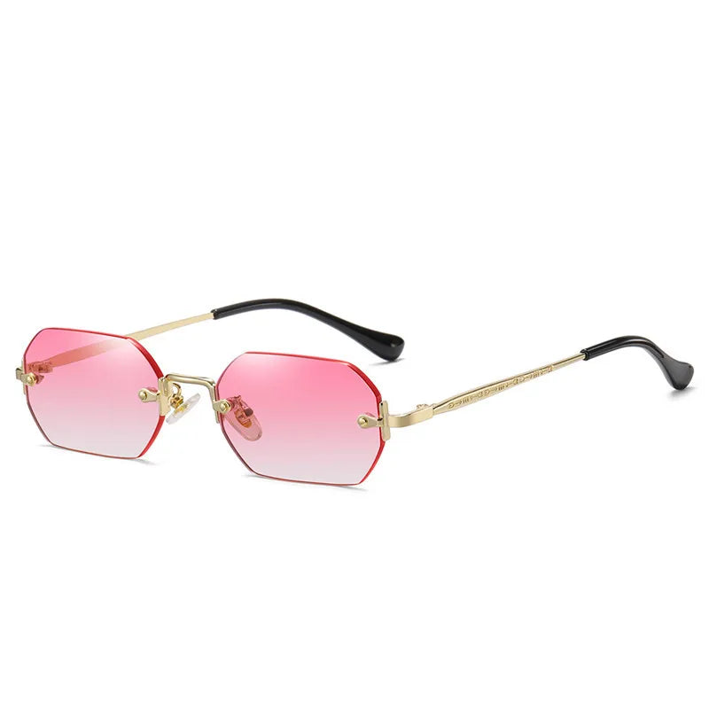 Gothic Rimless Sonnenbrille – UV400