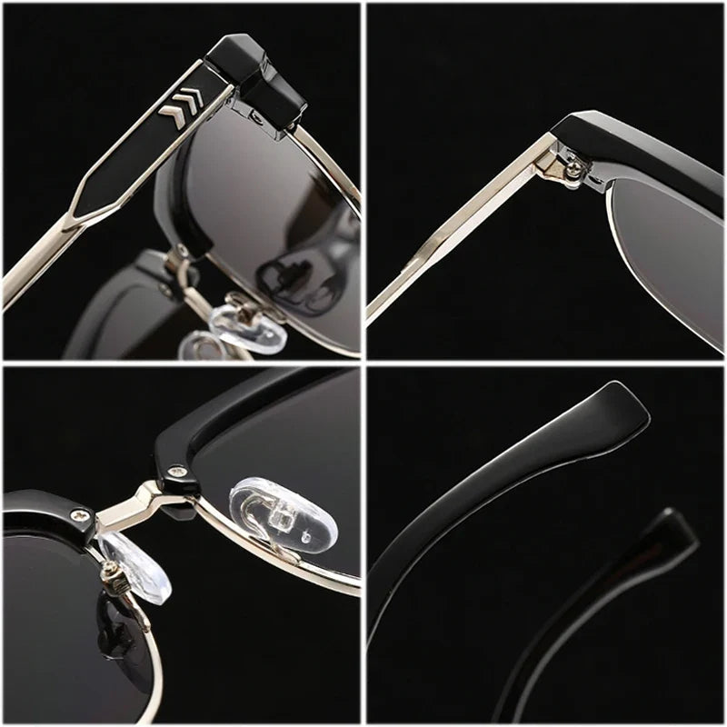 Klassische Quadratische Sonnenbrille – UV400