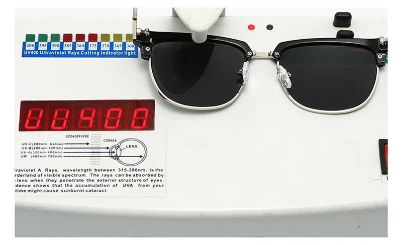 Klassische Quadratische Sonnenbrille – UV400