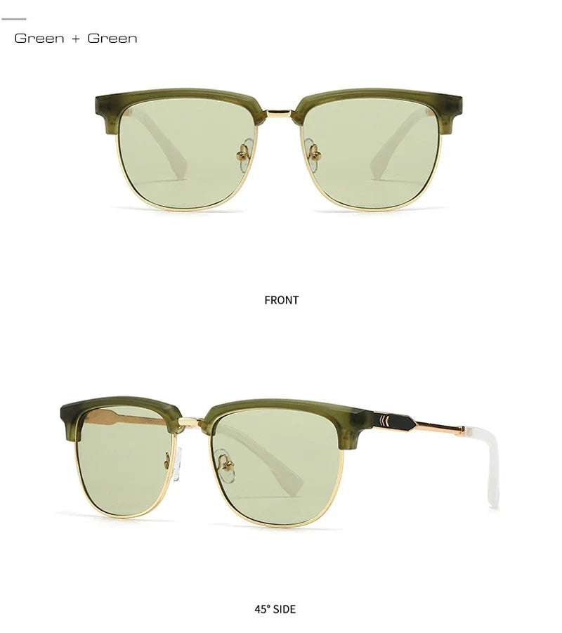 Klassische Quadratische Sonnenbrille – UV400