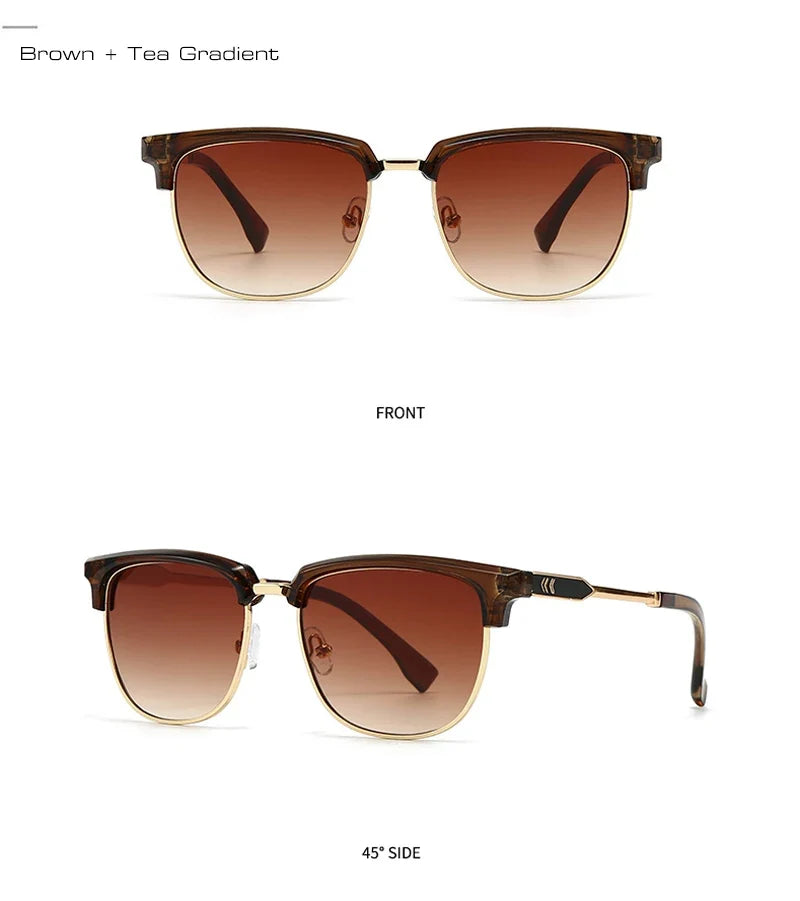 Klassische Quadratische Sonnenbrille – UV400