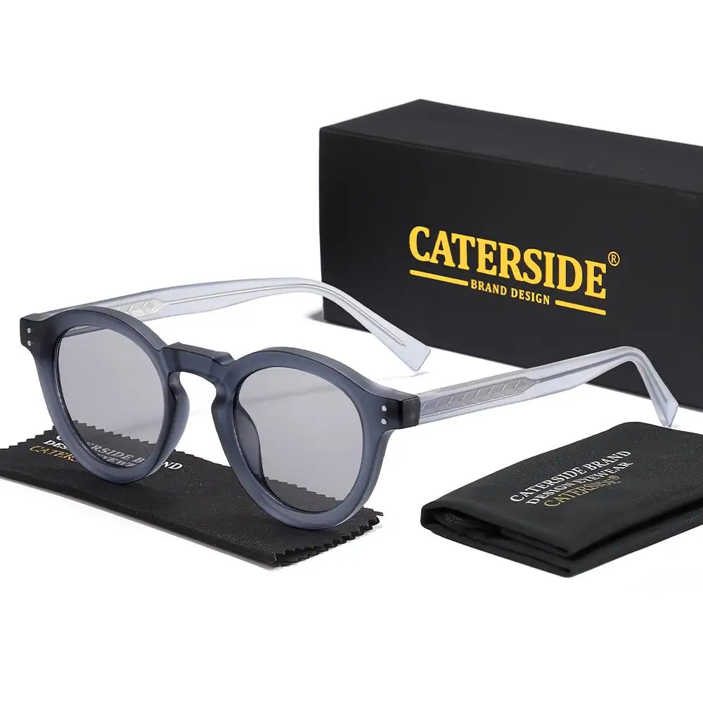 Klassische Runde Designer-Sonnenbrille – UV400