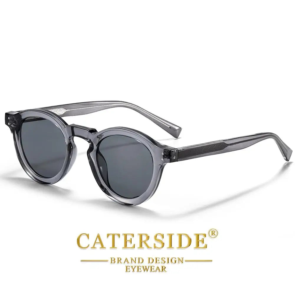 Klassische Runde Designer-Sonnenbrille – UV400