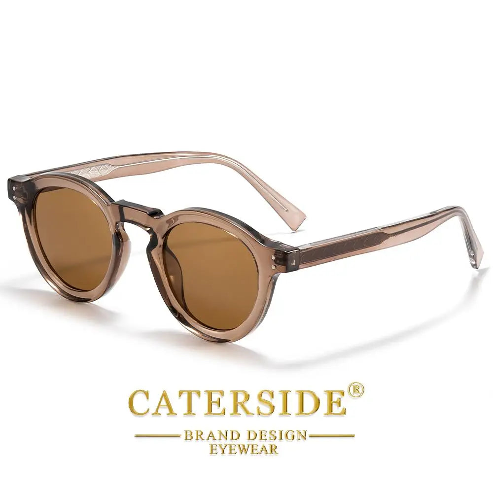 Klassische Runde Designer-Sonnenbrille – UV400