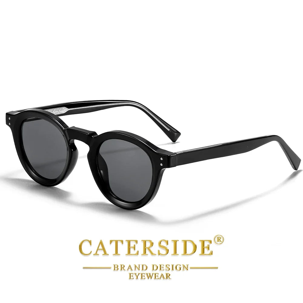 Klassische Runde Designer-Sonnenbrille – UV400