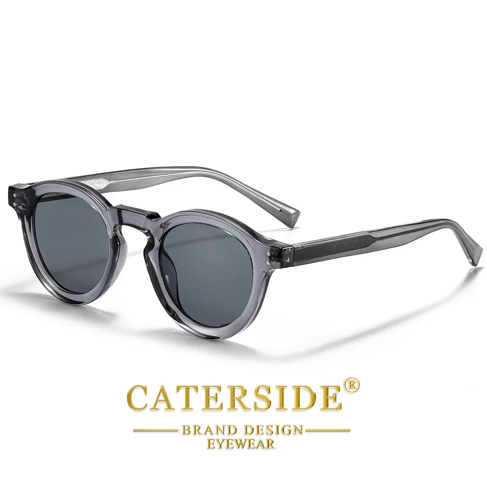 Klassische Runde Designer-Sonnenbrille – UV400