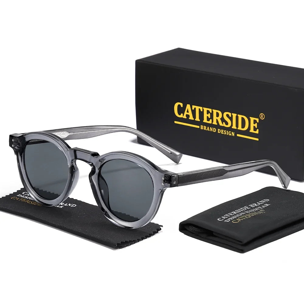 Klassische Runde Designer-Sonnenbrille – UV400