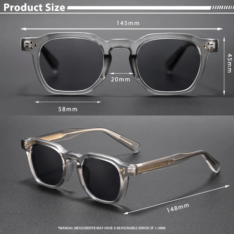 Kleine Quadratische Sonnenbrille – UV400