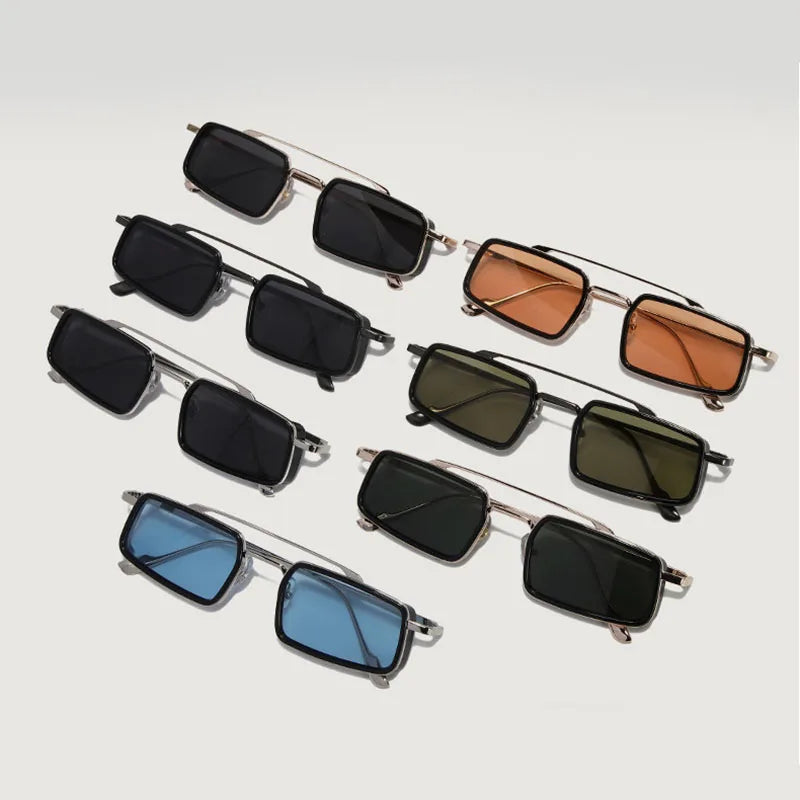 Kompakte Rectangle Sonnenbrille – Produktansicht 4, UV400