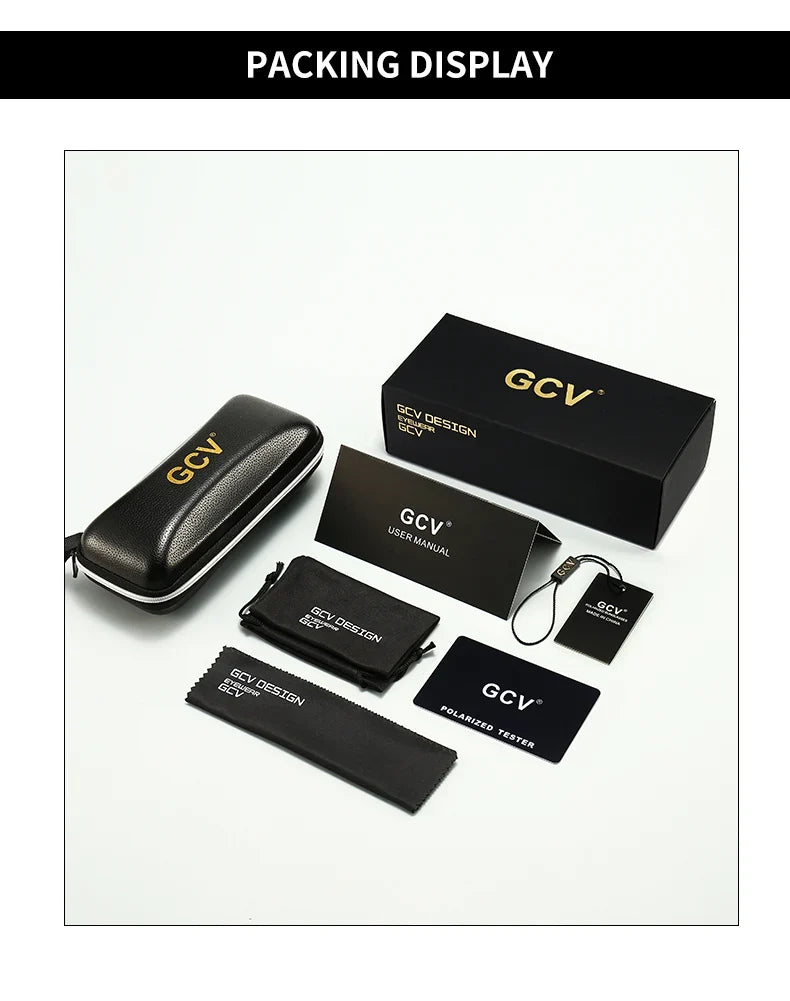 Leichte Square Sonnenbrille - UV400 & polarisiert – Produktansicht 7, polarisiert, UV400