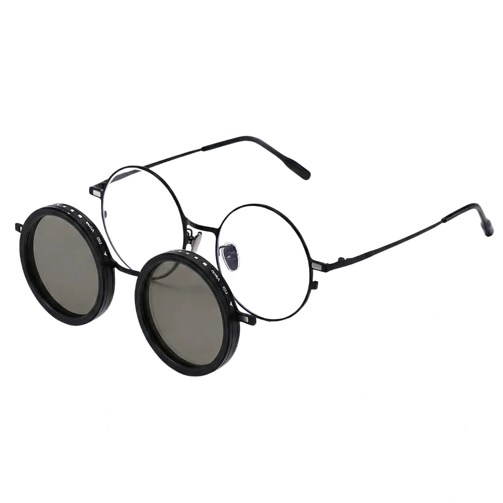 Magnetische Clip-On Sonnenbrille – Polarisiert & stufenlos dimmbar - UV400