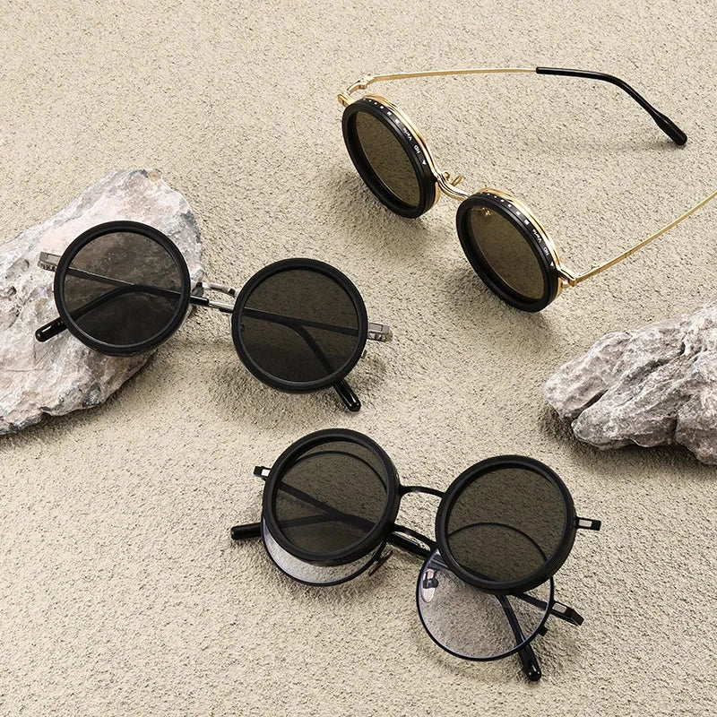 Magnetische Clip-On Sonnenbrille – Polarisiert & stufenlos dimmbar - UV400