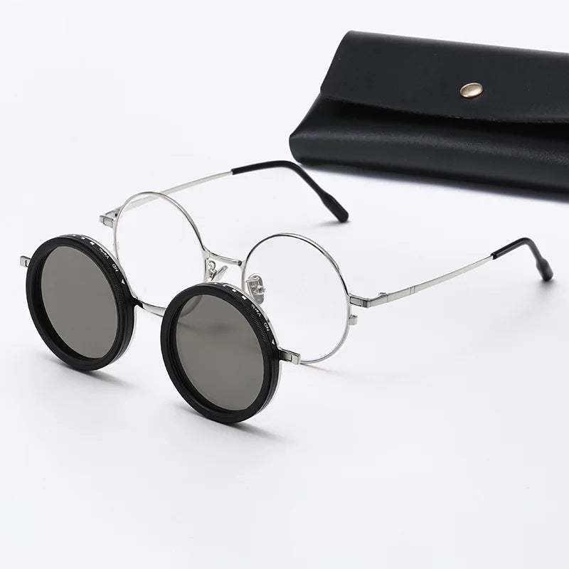 Magnetische Clip-On Sonnenbrille – Polarisiert & stufenlos dimmbar - UV400