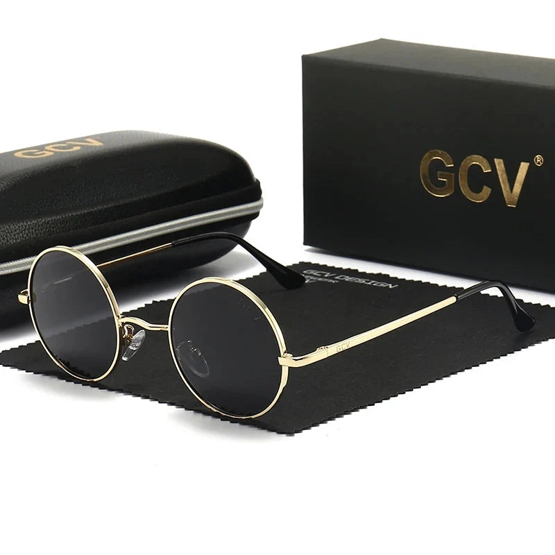 Sonnenbrille mit Metallrahmen – Polarisiert & UV400 – Produktansicht 1, polarisiert, UV400