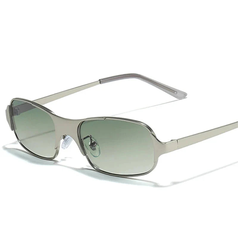 Moderne Sonnenbrille aus Metall – UV400