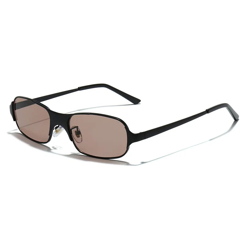 Moderne Sonnenbrille aus Metall – UV400