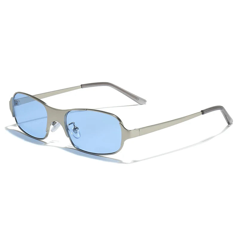 Moderne Sonnenbrille aus Metall – UV400
