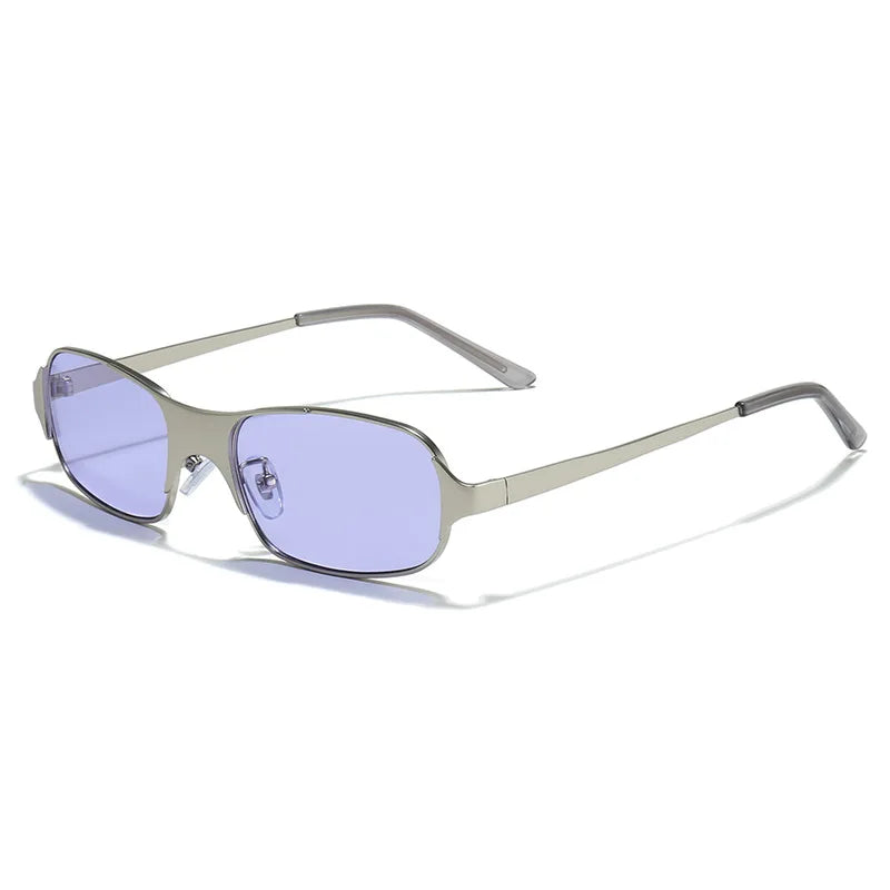 Moderne Sonnenbrille aus Metall – UV400