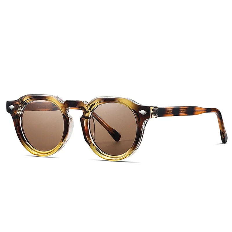 Moderne Runde Sonnenbrille – UV400