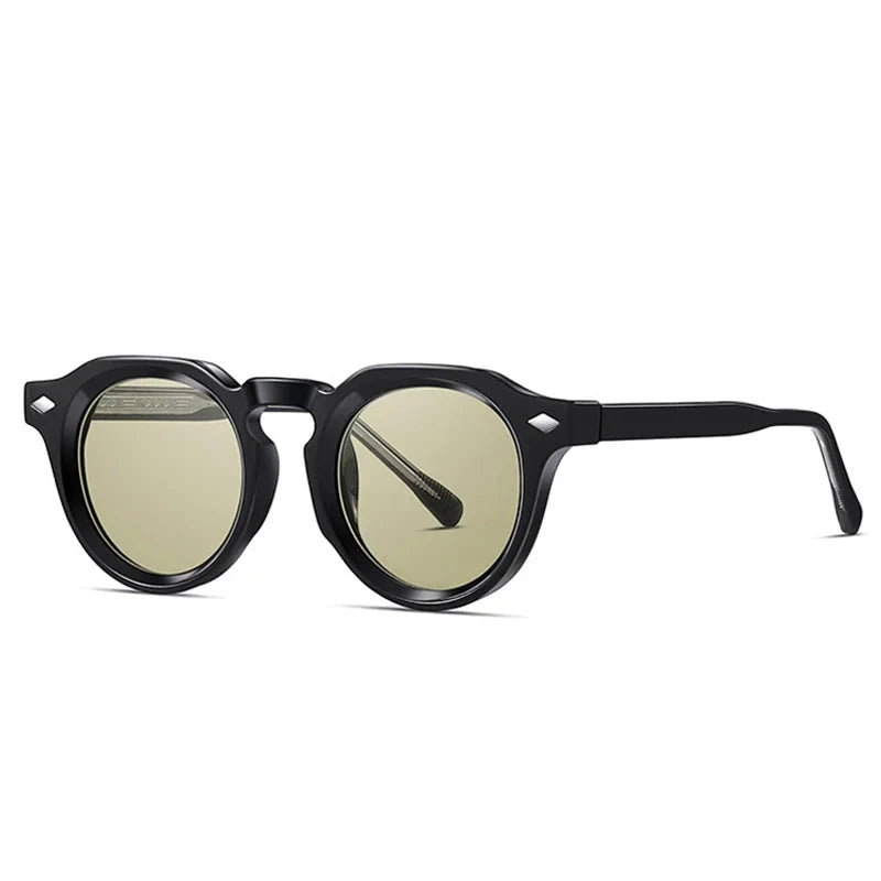 Moderne Runde Sonnenbrille – UV400