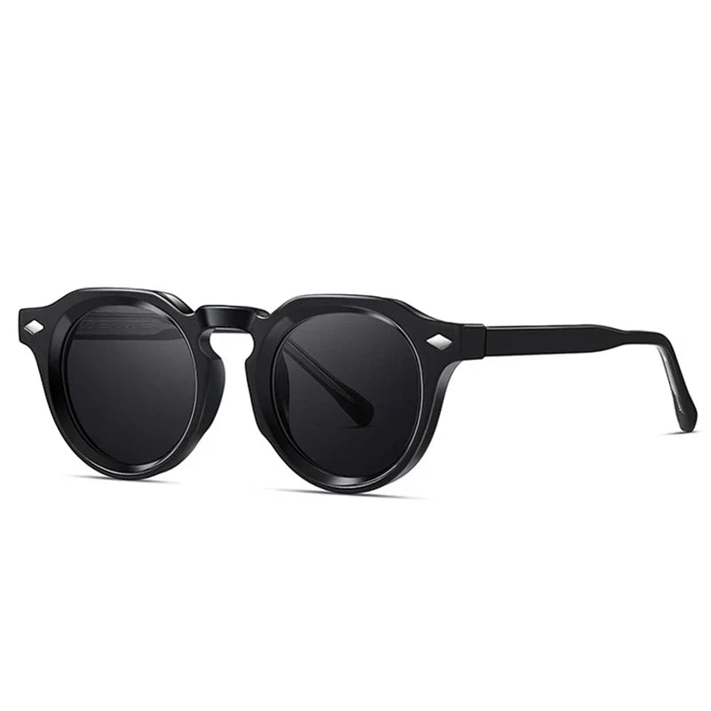 Moderne Runde Sonnenbrille – UV400