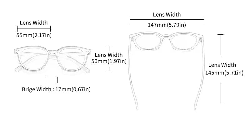 Nachtfahr-Sonnenbrille – Polarisiert & UV400
