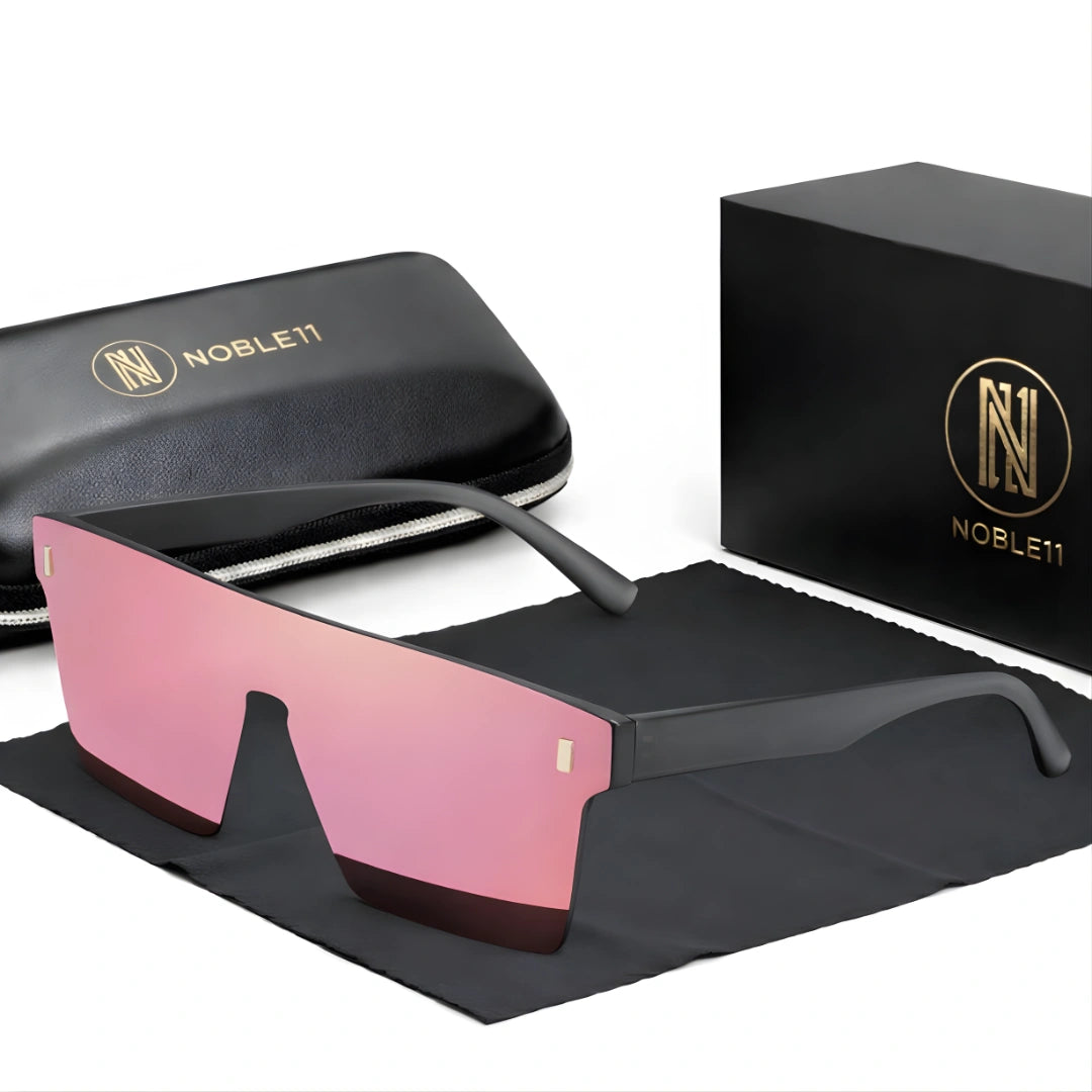 Noble11 Aegis Sonnenbrille – Kristall Rosa, polarisiert, UV400