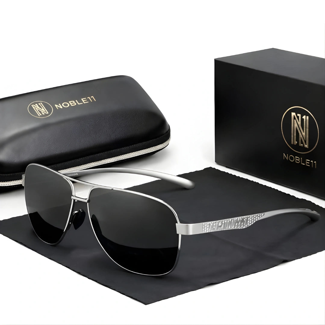 Noble11 Atlas Sonnenbrille – Gunmetal Grau, polarisiert, UV400