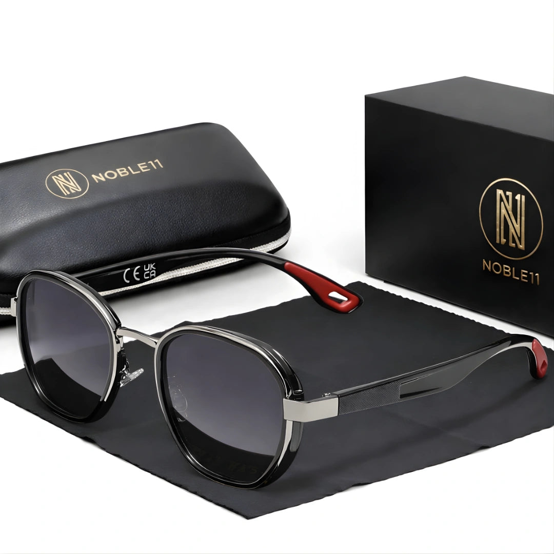 Noble11 Cavalier Sonnenbrille – Graphit Verlauf, polarisiert, UV400