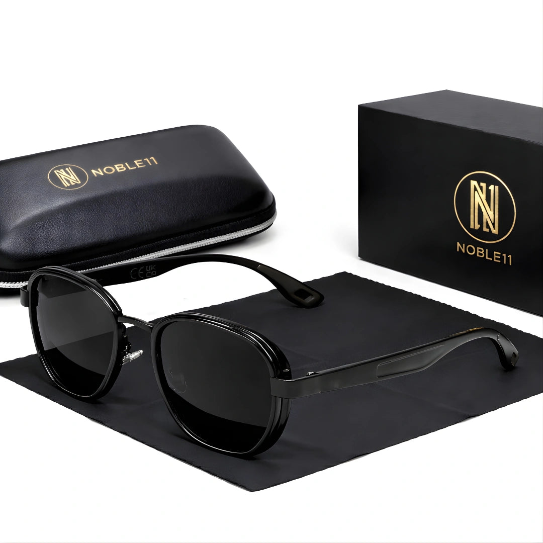 Noble11 Cavalier Sonnenbrille – Onyx Grau, polarisiert, UV400