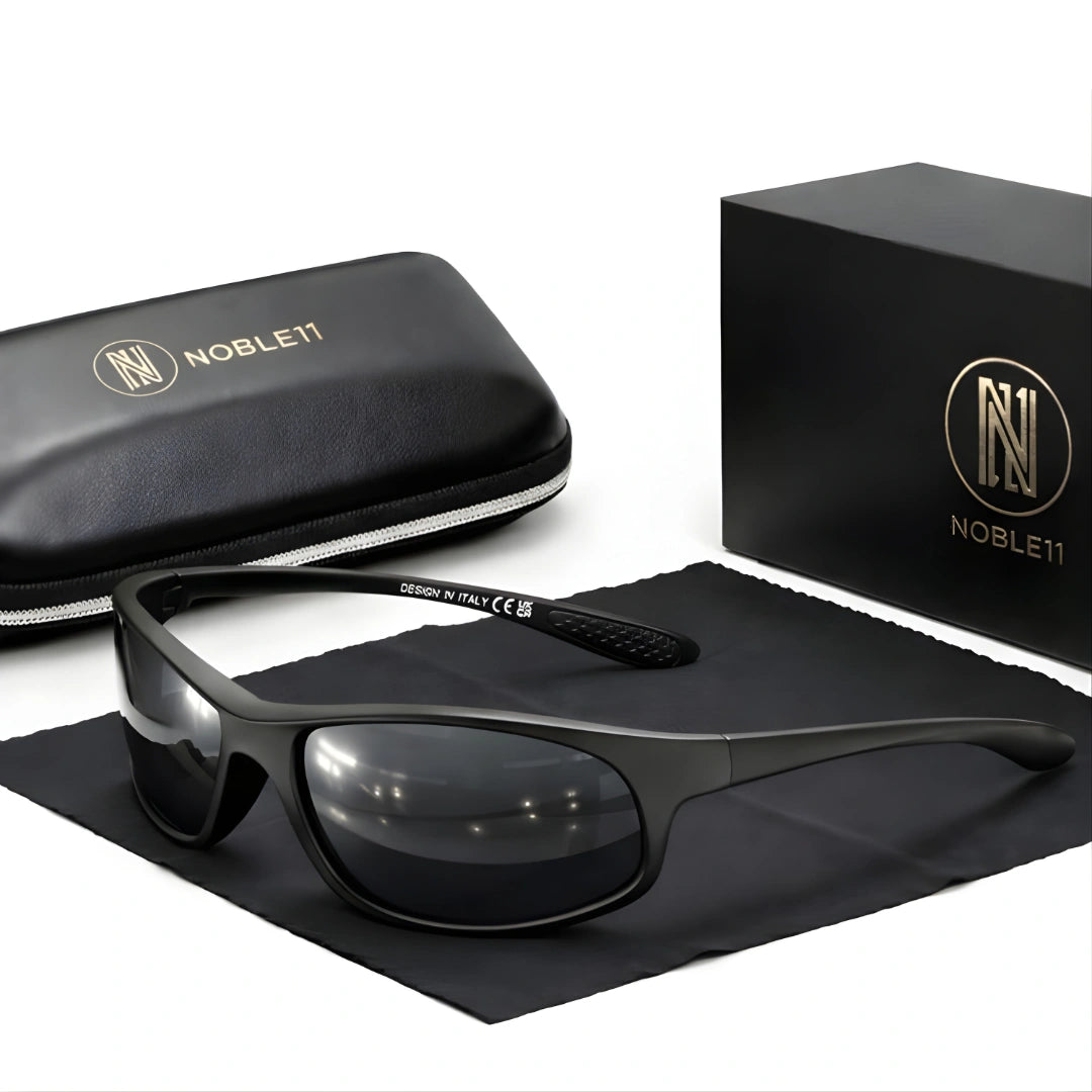 Noble11 Horizon Sonnenbrille – Kristall Grau, polarisiert, UV400