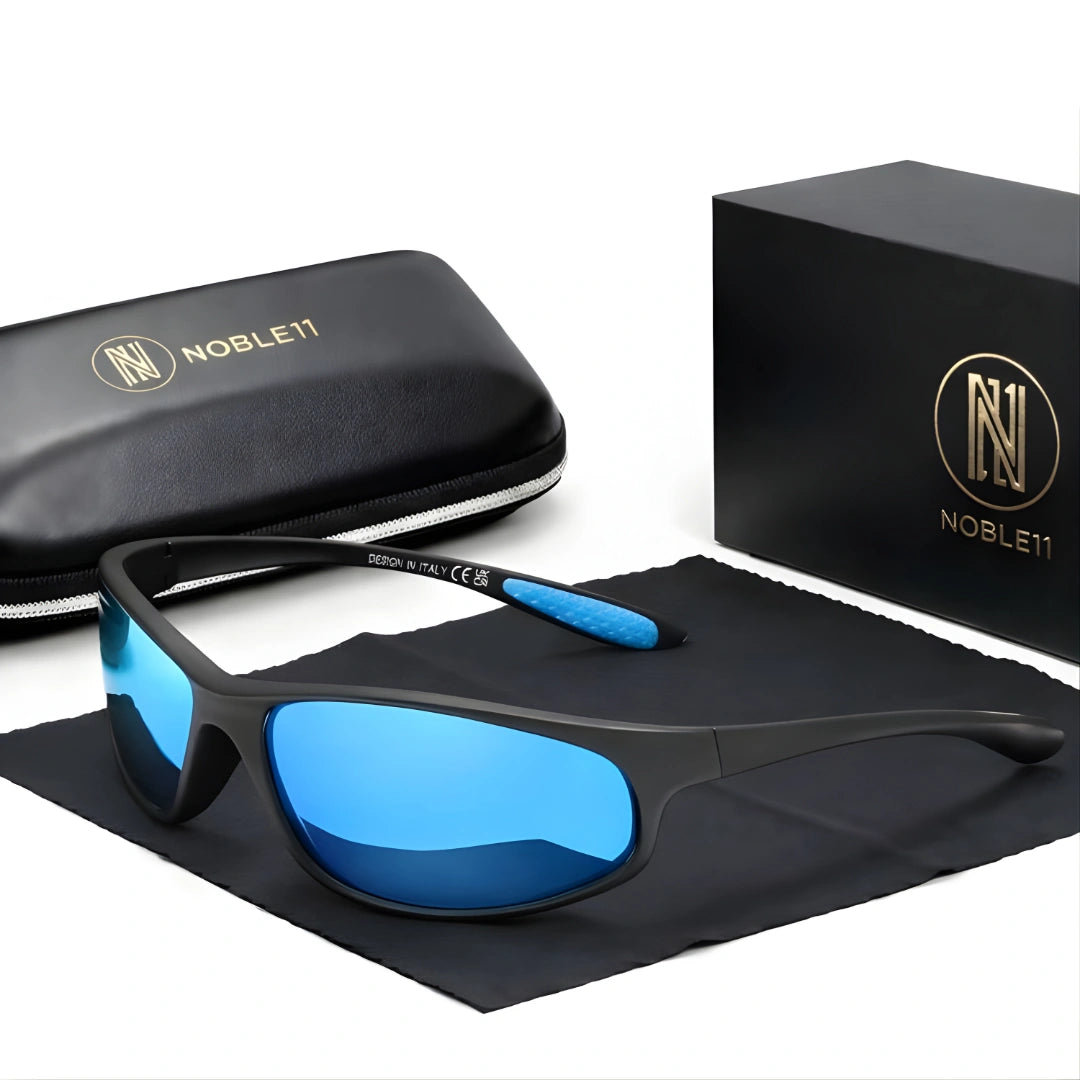 Noble11 Horizon Sonnenbrille – Saphir Blau, polarisiert, UV400