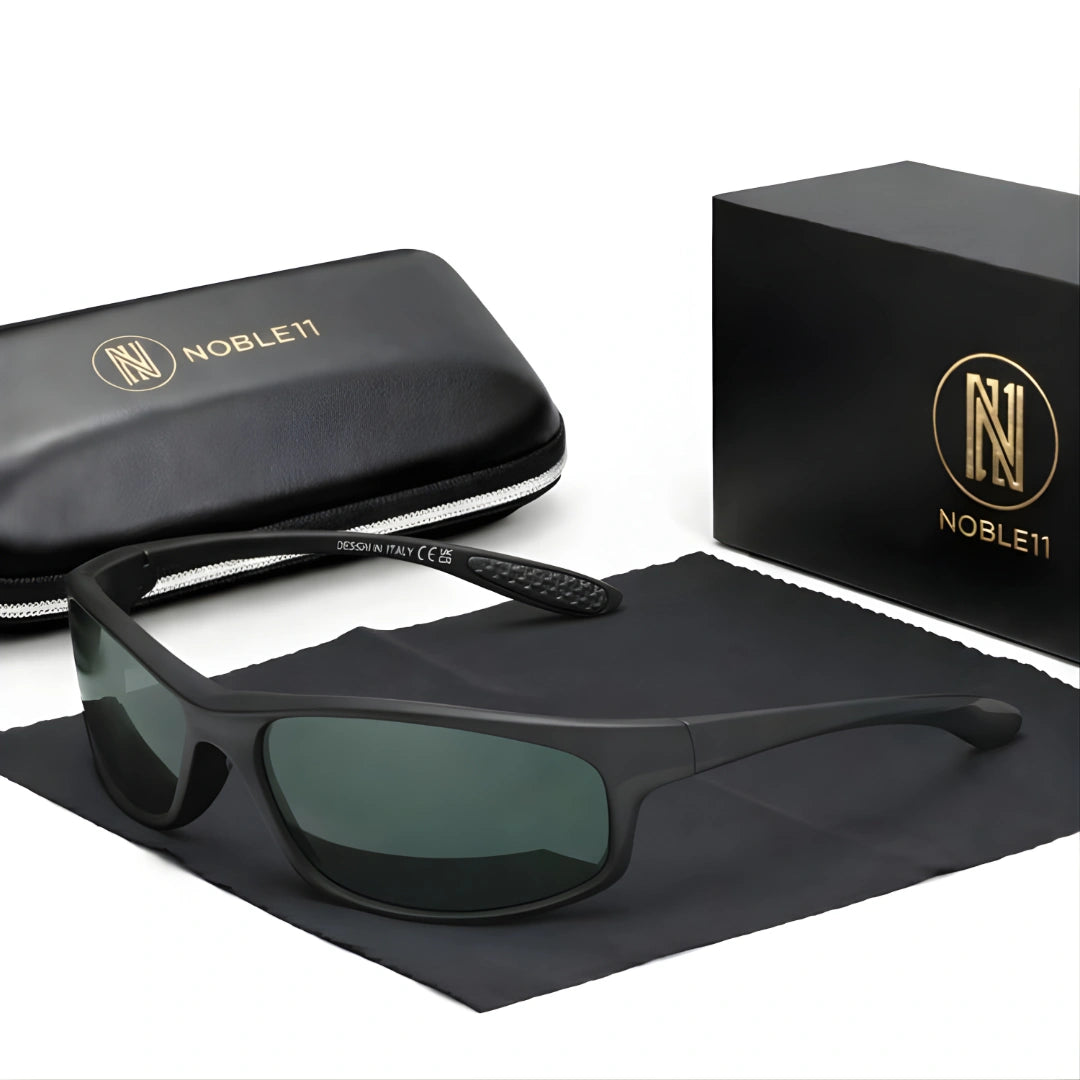 Noble11 Horizon Sonnenbrille – Tiefgrün, polarisiert, UV400