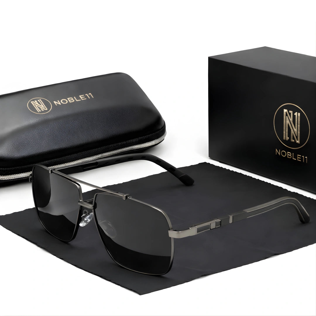Noble11 Imperio Sonnenbrille – Anthrazit – Gunmetal, polarisiert, UV400