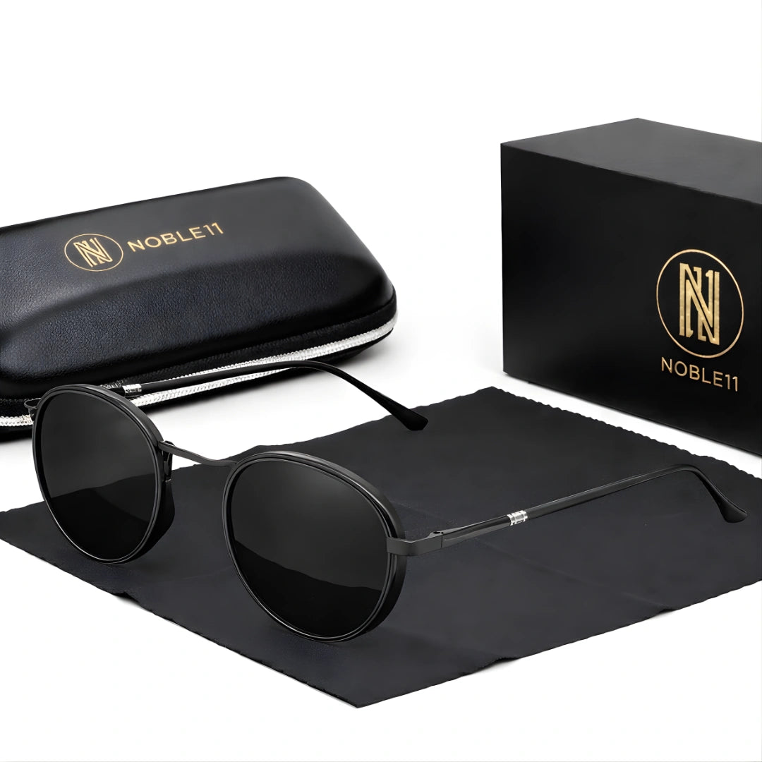 Noble11 Monarch Sonnenbrille – Onyx Grau, polarisiert, UV400