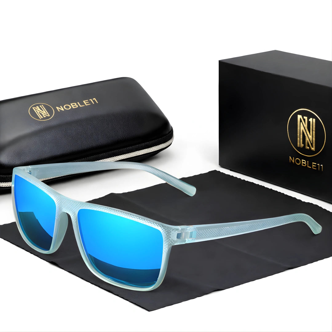 Noble11 Nightfall Sonnenbrille – Azur Kristall, polarisiert, UV400