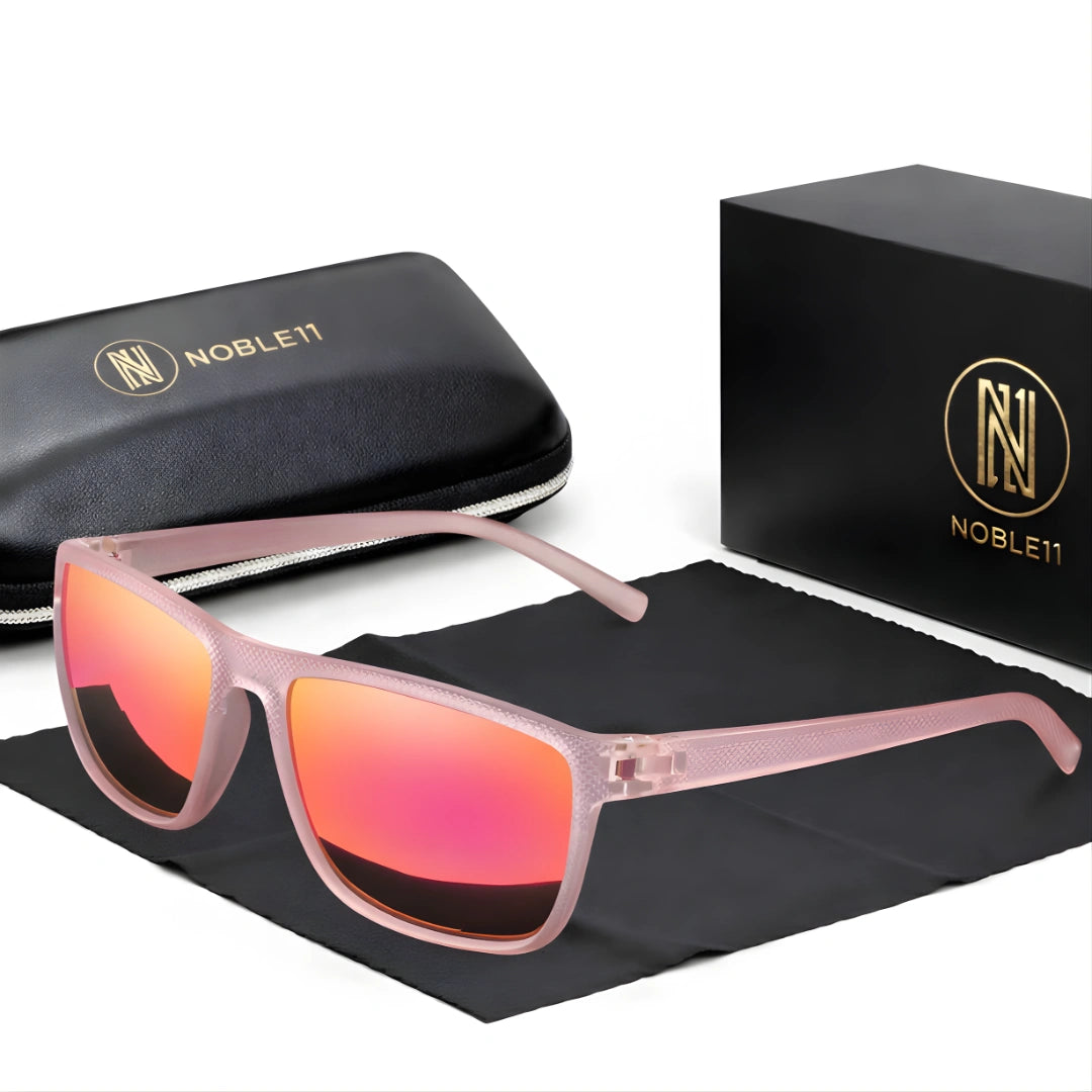Noble11 Nightfall Sonnenbrille – Rosé Kristall, polarisiert, UV400
