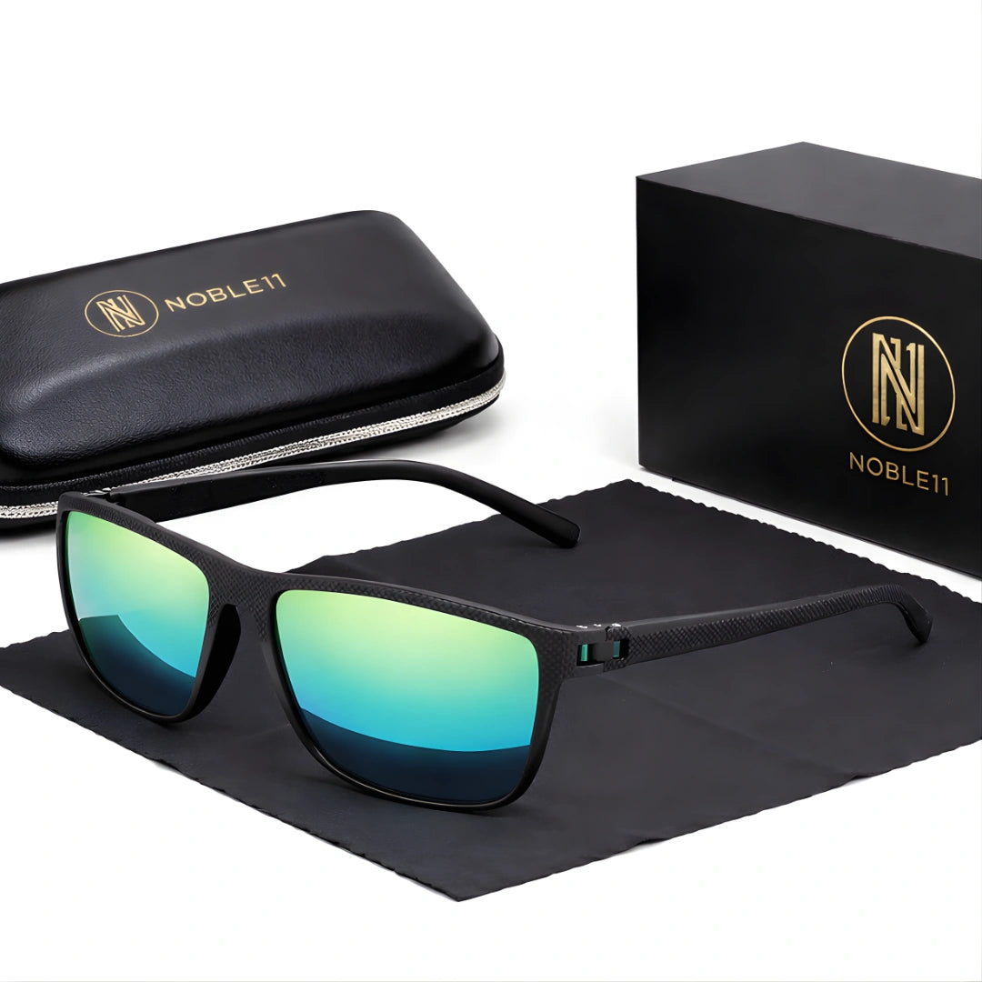 Noble11 Nightfall Sonnenbrille – Smaragd Grün, polarisiert, UV400