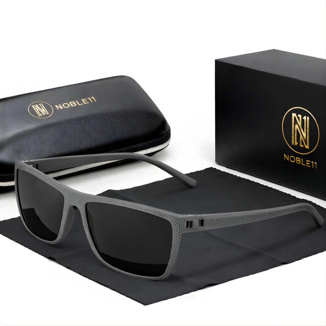Noble11 Nightfall Sonnenbrille – Titan Grau, polarisiert, UV400