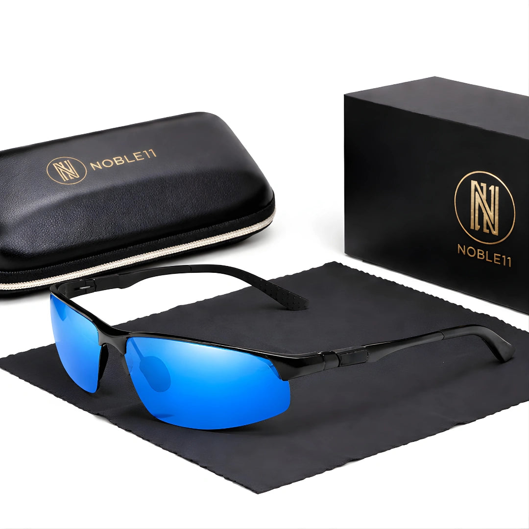 Noble11 Pulse Sonnenbrille – Kobalt Blau, polarisiert, UV400