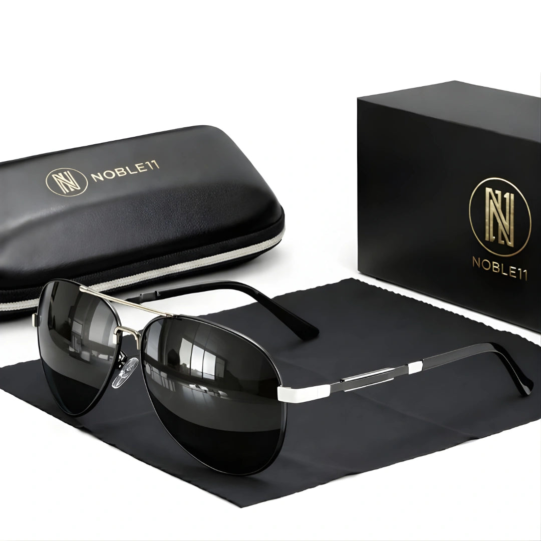 Noble11 Regalis Sonnenbrille – Argentum Grau, polarisiert, UV400