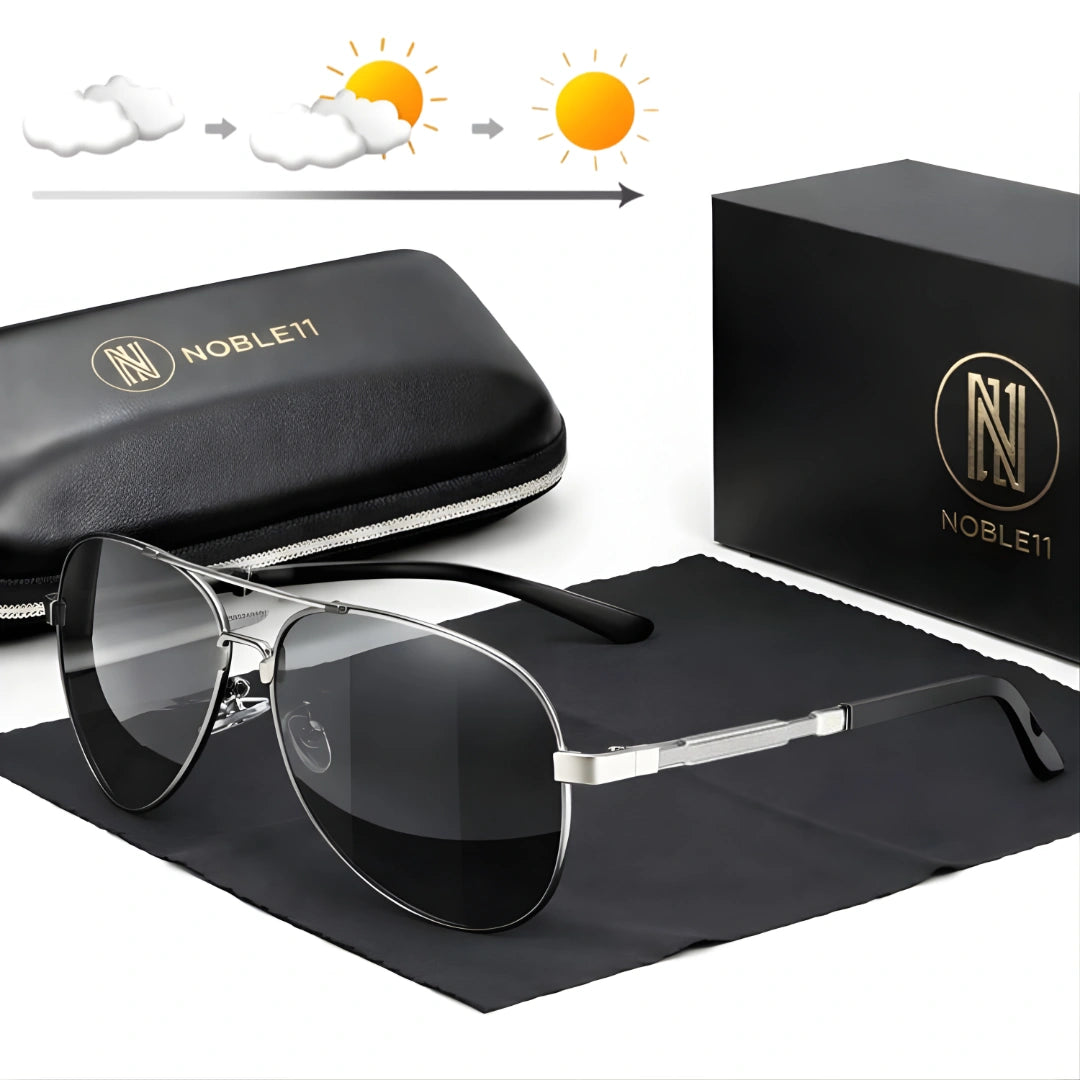 Noble11 Regalis Sonnenbrille – Obsidian Phototrop, polarisiert, UV400