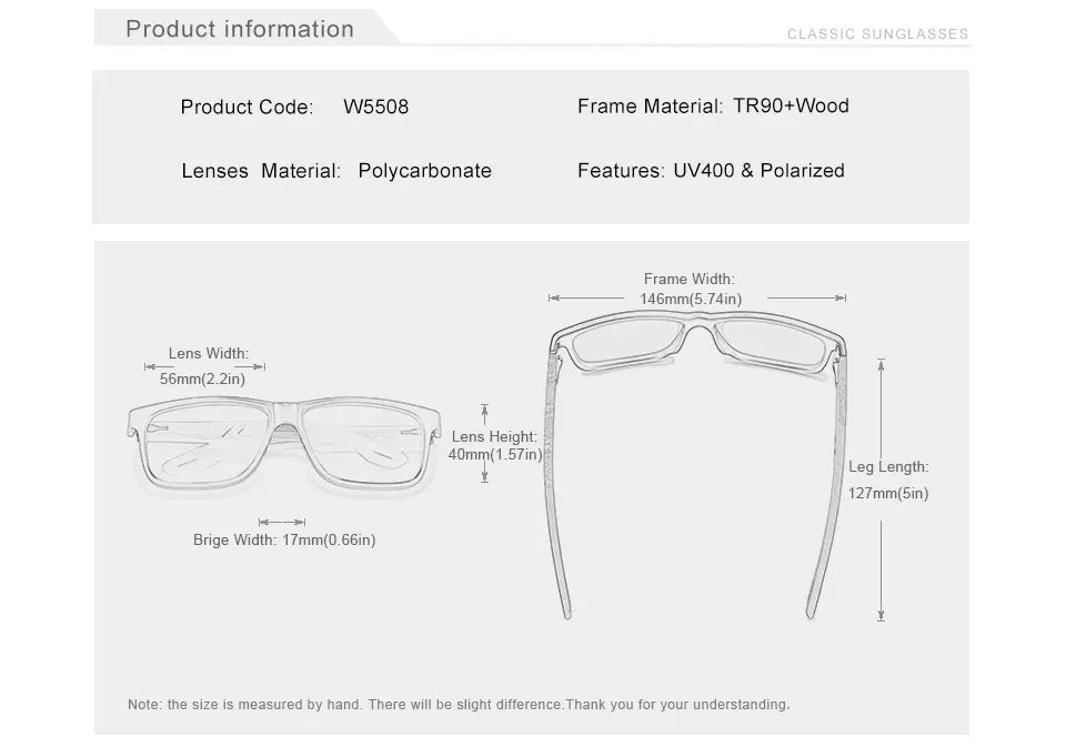 Noble11 Ridge - Unisex Sonnenbrille Polarisiert & UV400
