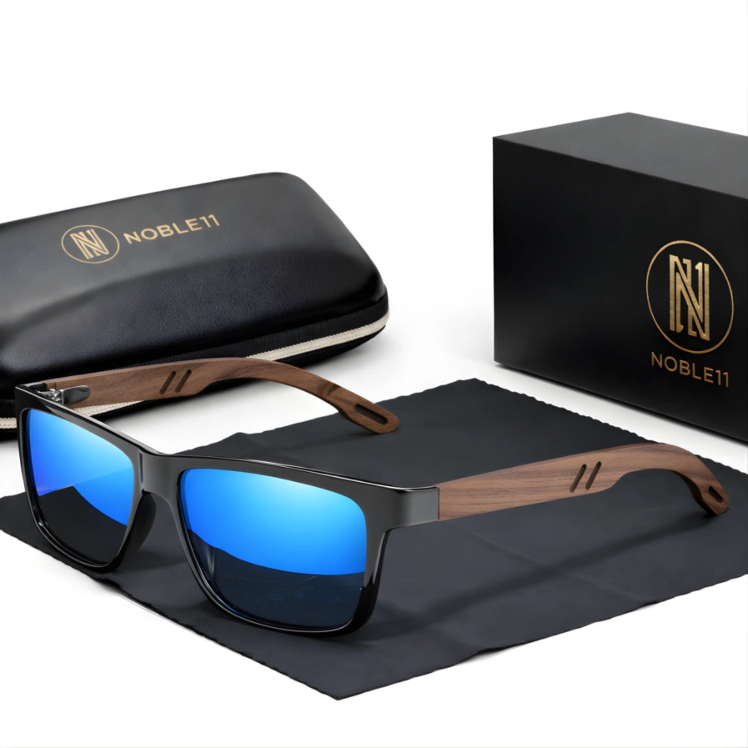 Noble11 Ridge Sonnenbrille – Saphir Blau, polarisiert, UV400