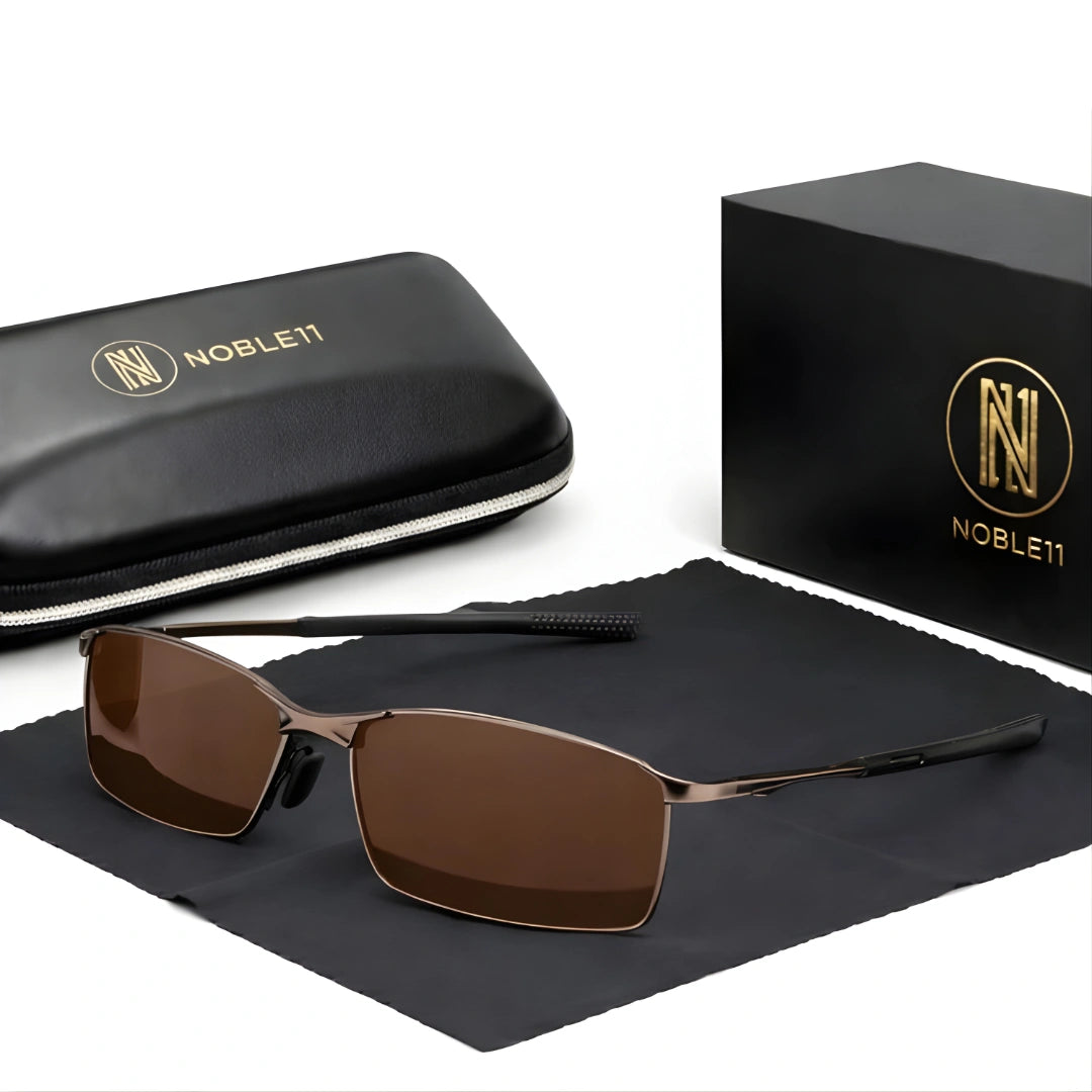 Noble11 Sahara Sonnenbrille – Amber Édition, polarisiert, UV400