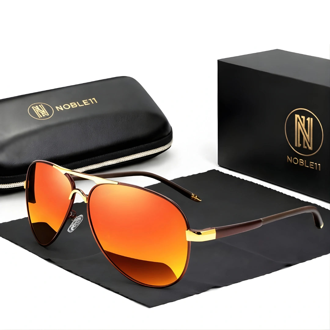 Noble11 Sirocco Sonnenbrille – Spiegel-Sahara, polarisiert, UV400