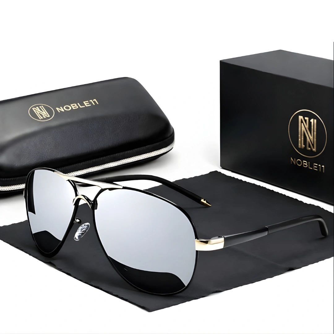 Noble11 Sirocco Sonnenbrille – Spiegel Silber, polarisiert, UV400