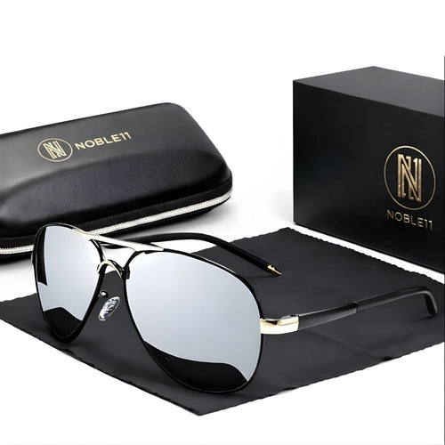Noble11 Sirocco Sonnenbrille – Spiegel Silber, polarisiert, UV400