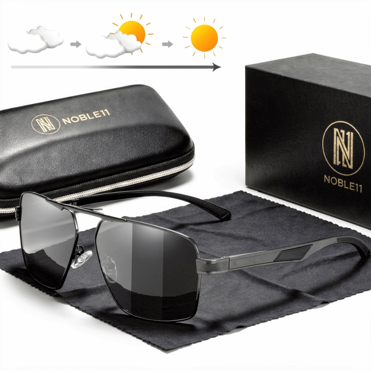 Noble11 Titan - Unisex Sonnenbrille Polarisiert & UV400