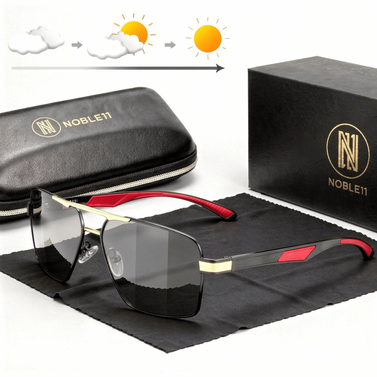 Noble11 Titan - Unisex Sonnenbrille Polarisiert & UV400